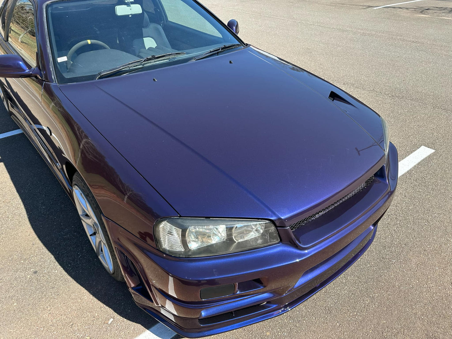1999 Nissan Skyline R34 Midnight Purple