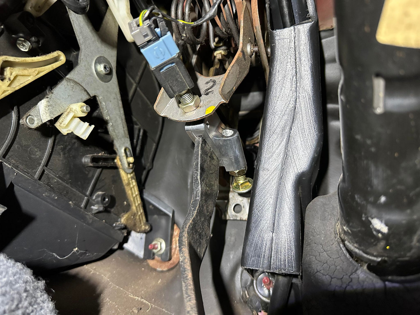 Countersteer Billet Clutch Pedal Stop
