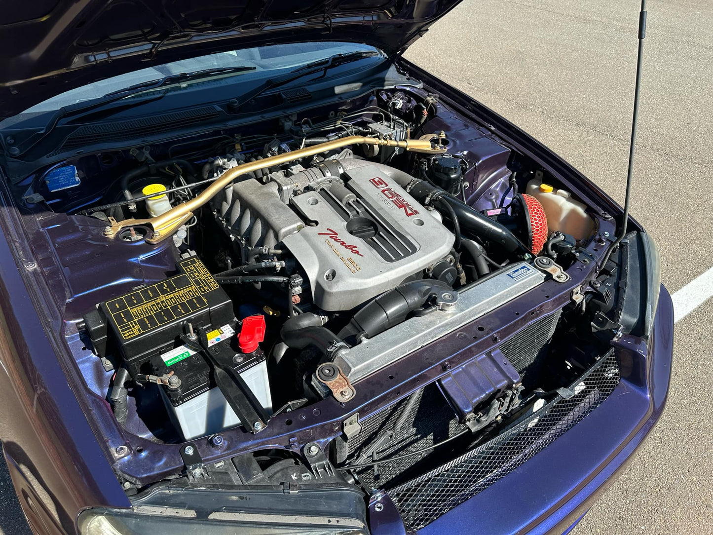 1999 Nissan Skyline R34 Midnight Purple