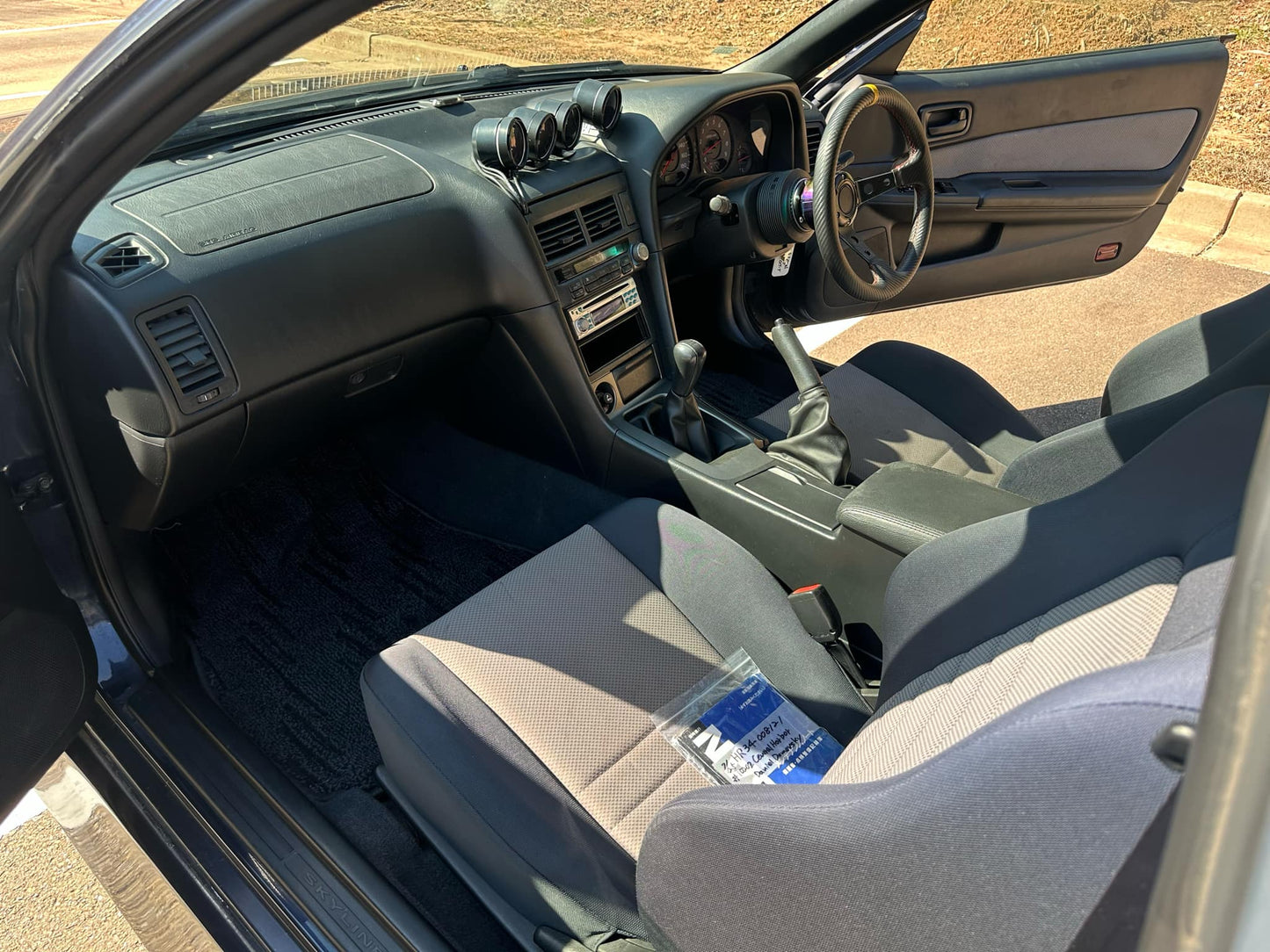 1999 Nissan Skyline R34 Blue