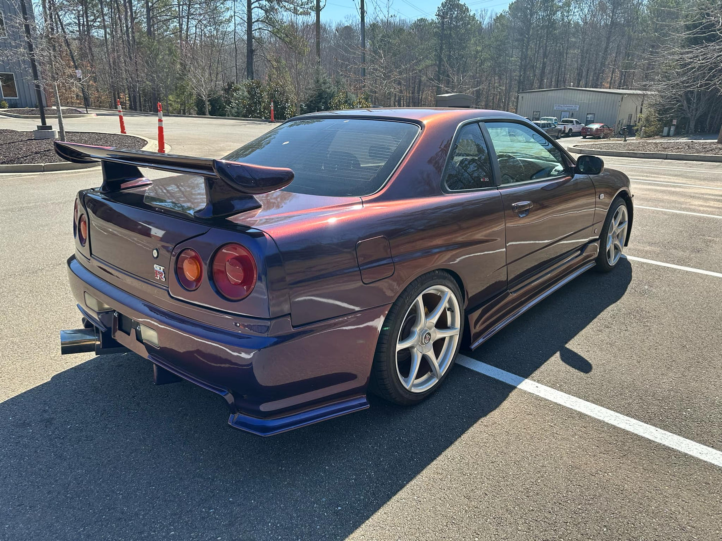 1999 Nissan Skyline R34 Midnight Purple