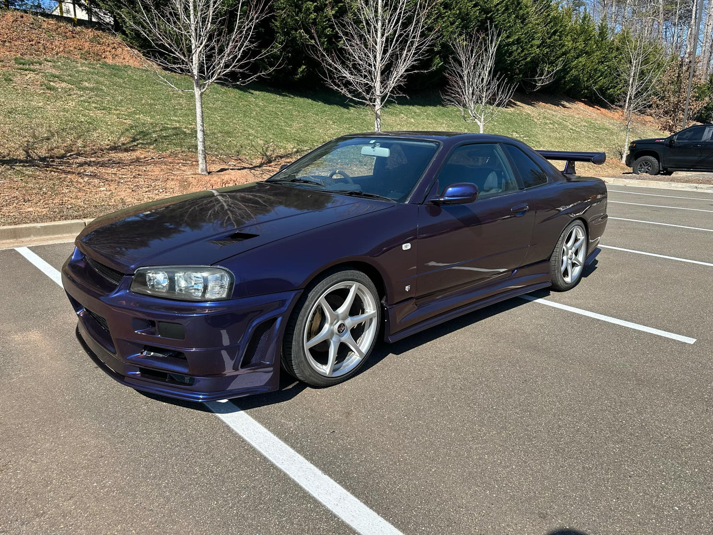1999 Nissan Skyline R34 Midnight Purple