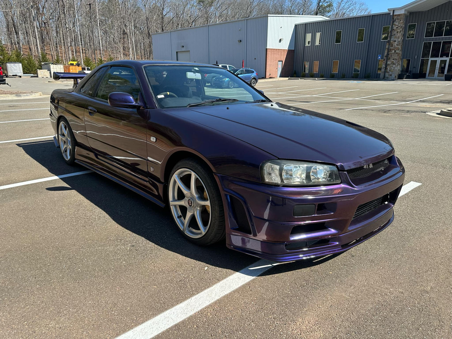 1999 Nissan Skyline R34 Midnight Purple