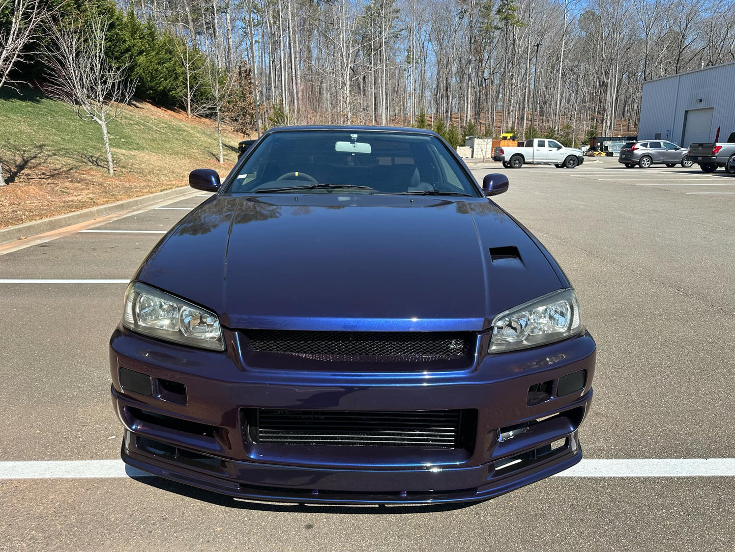 1999 Nissan Skyline R34 Midnight Purple