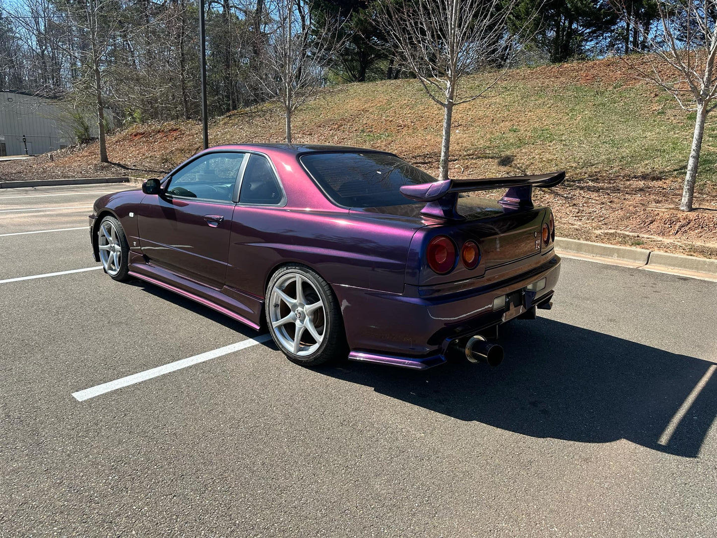 1999 Nissan Skyline R34 Midnight Purple