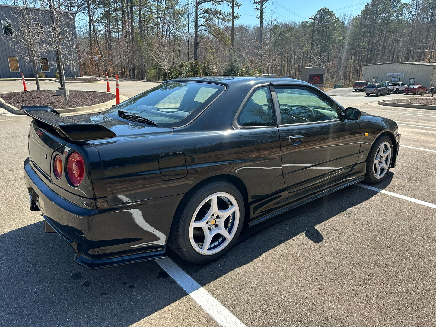1998 Nissan Skyline R34 Black