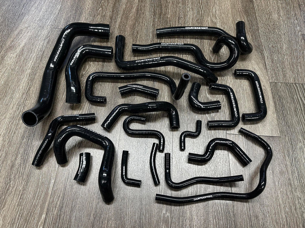 Color Radiator Hoses Countersteer R33 Silicone Radiator/Heater Hose Kit – Countersteer LLC