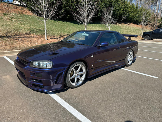 1999 Nissan Skyline R34 Midnight Purple