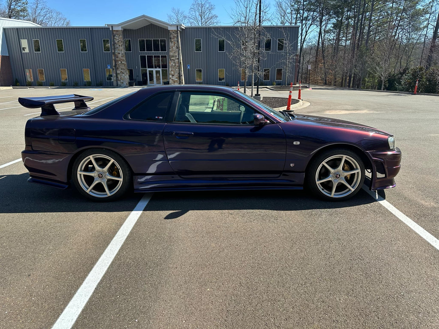 1999 Nissan Skyline R34 Midnight Purple